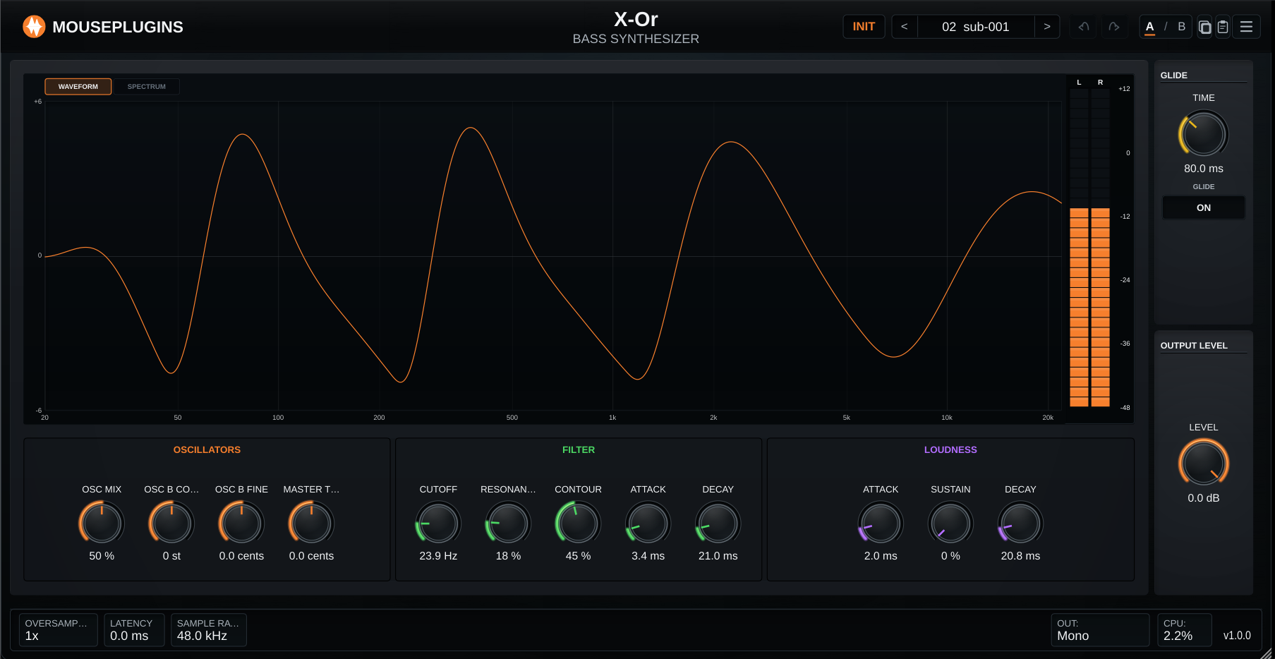 X-Or interface